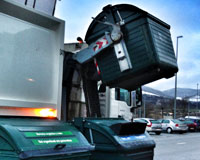 Así es la basura de los vecinos de Sarriguren