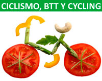 Charla sobre alimentación para la práctica de ciclismo, BTT y cycling en Sarriguren