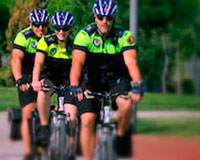 La Policía Municipal patrullará en bicicleta por Sarriguren desde el miércoles