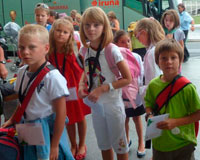 34 niños ucranianos pasarán las vacaciones en el Valle de Egüés