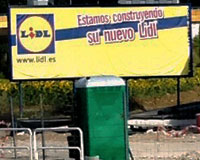 El supermercado Lidl de la entrada de Sarriguren abrirá sus puertas en septiembre