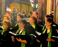 Concierto de la Coral del Valle de Egüés por el Día de Navarra en Sarriguren