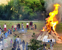 El próximo martes se celebran las hogueras de San Juan en Sarriguren