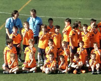 Terminó el primer Campus de Verano de fútbol celebrado en la Ciudad Deportiva de Sarriguren