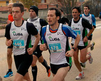 714 corredores participaron en la San Silvestre del Valle de Egüés, 102 de Sarriguren