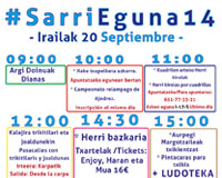Mañana se celebra el Día de Sarriguren / Sarriguren Eguna