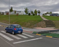 Un puente peatonal para unir la Ciudad de la Innovación de Sarriguren con Erripagaña