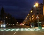 Se iluminan los pasos de cebra con LED y se instalarán nuevos semáforos en Sarriguren y Erripagaña.