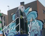 La Cabalgata de los Reyes Magos marcó en Sarriguren la última etapa de la Navidad