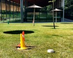 Nuevas zonas de sombra en la Ciudad Deportiva de Sarriguren