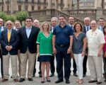 Una delegación empresarial de Texas visita Sarriguren interesada en el sector de las renovables