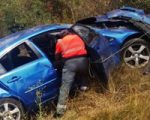 Cinco vecinas de Sarriguren sufren un accidente de tráfico en Sorauren